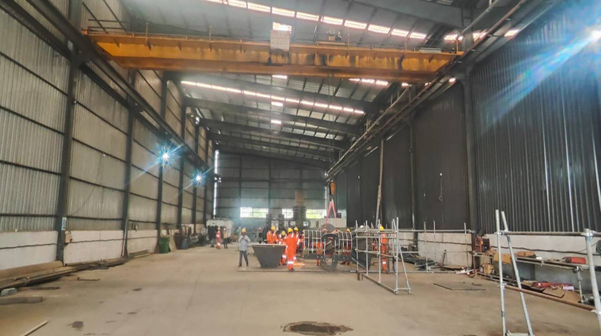 Fabrication yard works